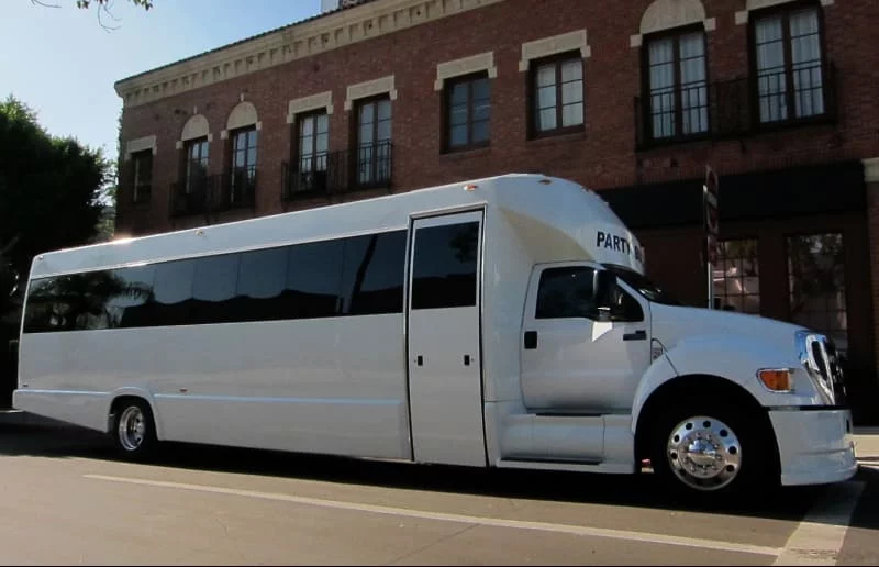 Tulsa 30 Passenger Party Bus White